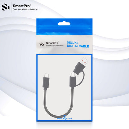 SmartPro USB 3.1 C-C/A 2 IN 1 (10 GBPS CABLE)