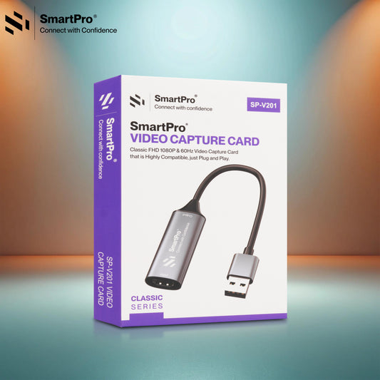 SmartPro 4K HDMI VIDEO CAPTURE CARD 2.0