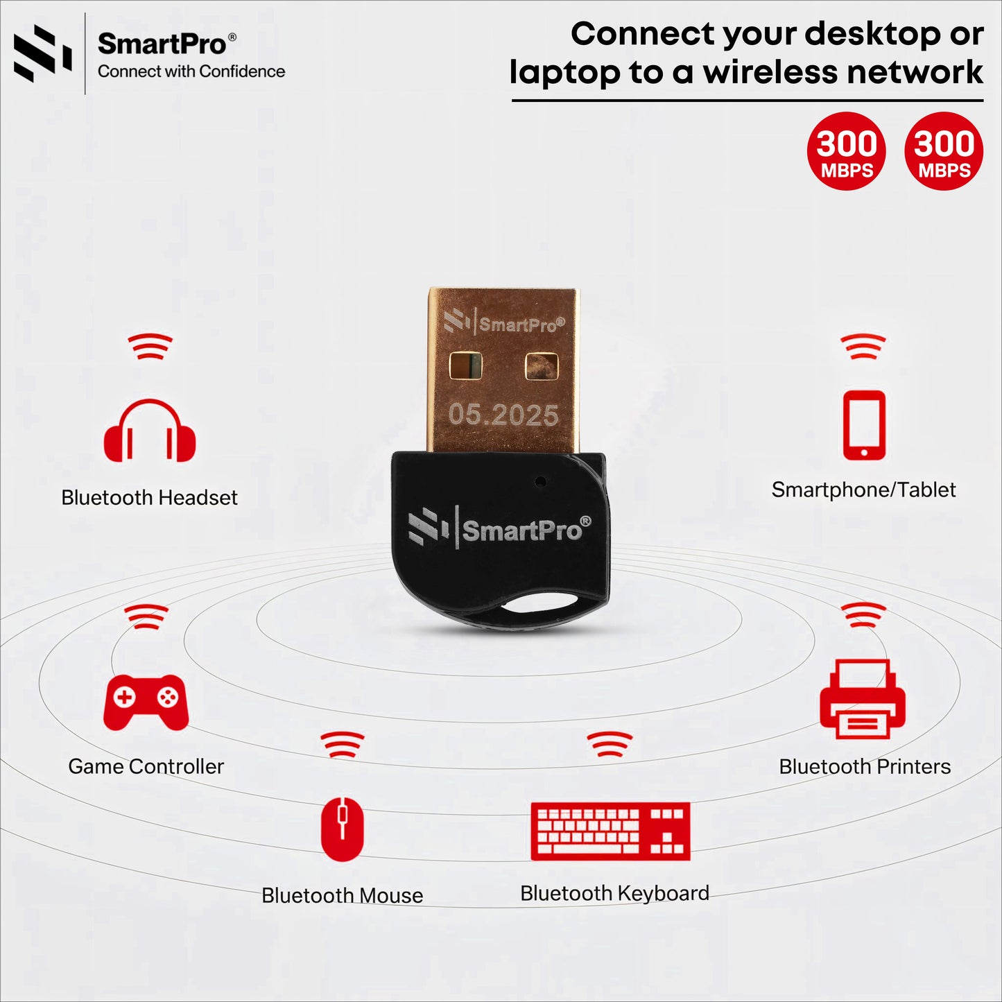 SmartPro WIRELESS ADAPTOR (300 MBPS)