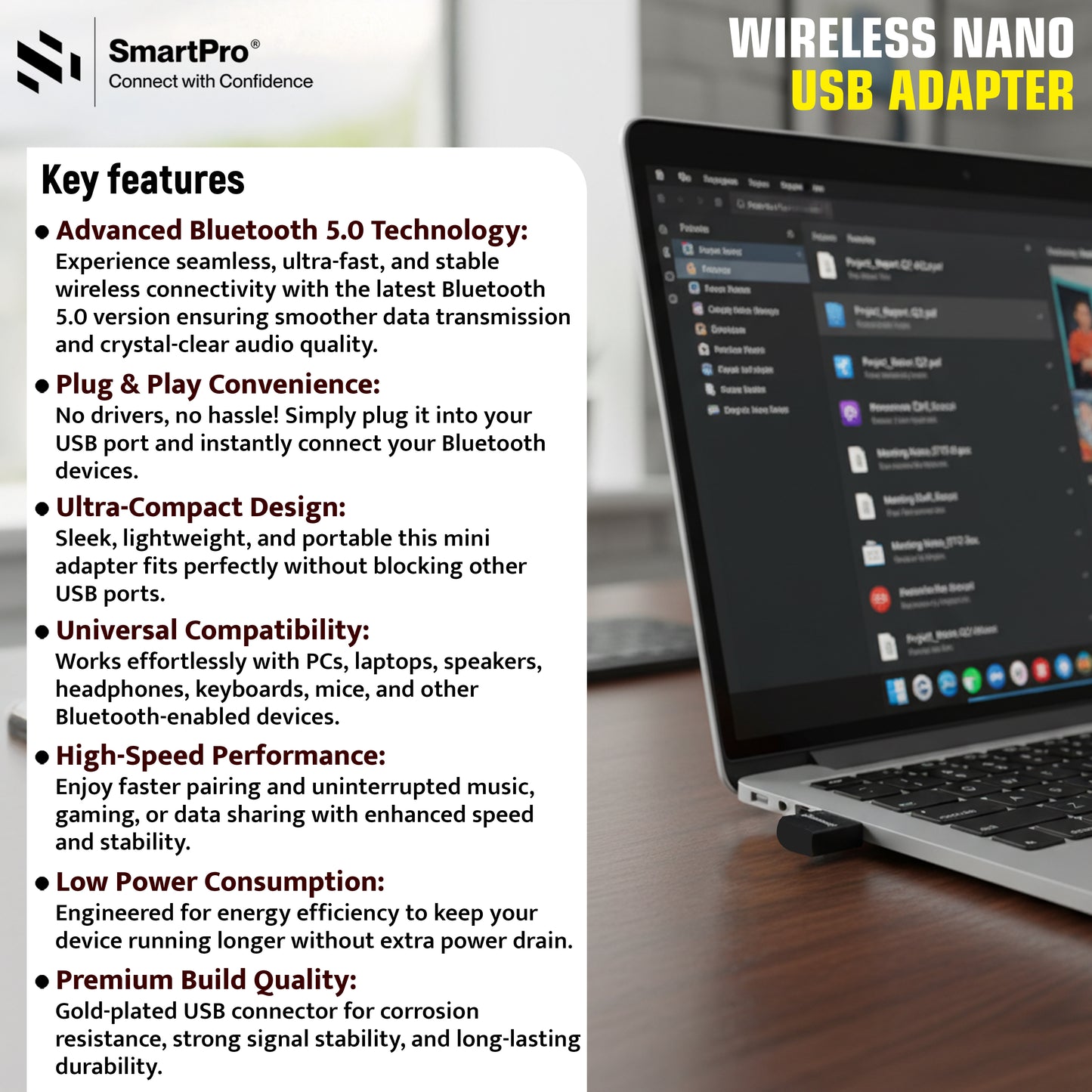SmartPro WIRELESS ADAPTOR (300 MBPS)
