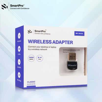 SmartPro WIRELESS ADAPTOR (300 MBPS)