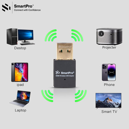SmartPro WIRELESS ADAPTOR (600 MBPS)