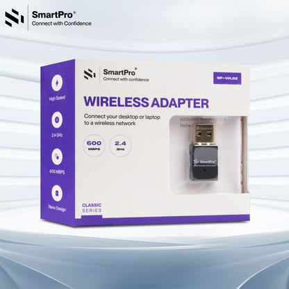 SmartPro WIRELESS ADAPTOR (600 MBPS)