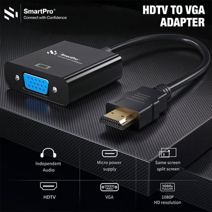 SmartPro HDMI TO VGA ADAPTER