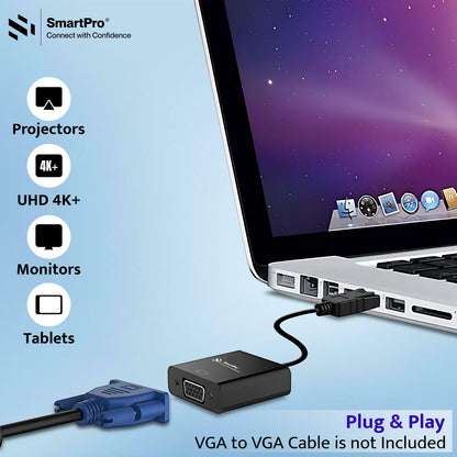 SmartPro DISPLAY PORT TO VGA ADAPTER