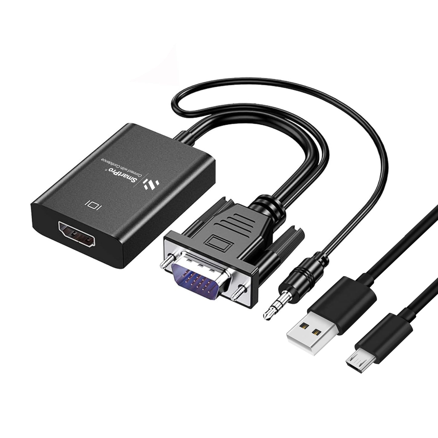 SmartPro VGA TO HDMI +AV ADAPTER