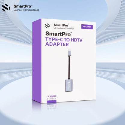SmartPro 4K TYPE C TO HDMI CONVERTER (METAL HEAD)