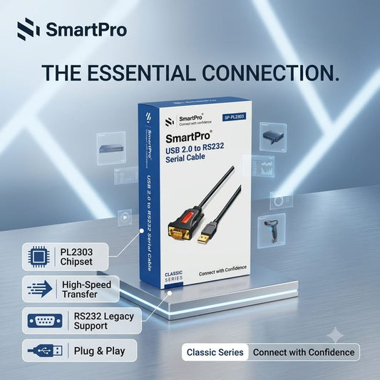 SMART PRO USB TO RS232 CABLE PL2303