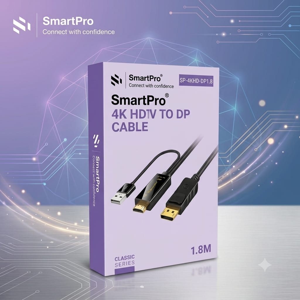 SMART PRO HDMI TO DP CABLE
