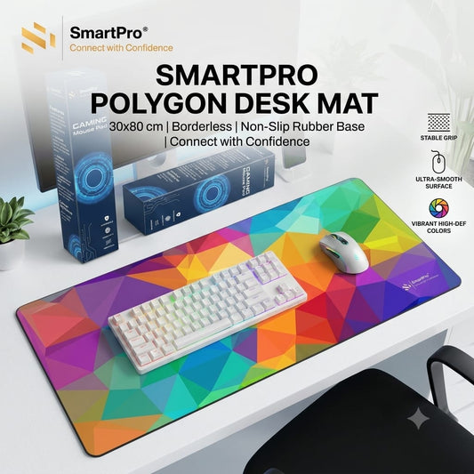SmartPro Box Packing Border Stitched Gaming Mouse Pad (Printed) – 300 x 800 x 2mm