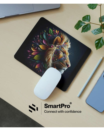 SmartPro Mouse Pad with Stitched Border – Switch Design (Mixed Colours)