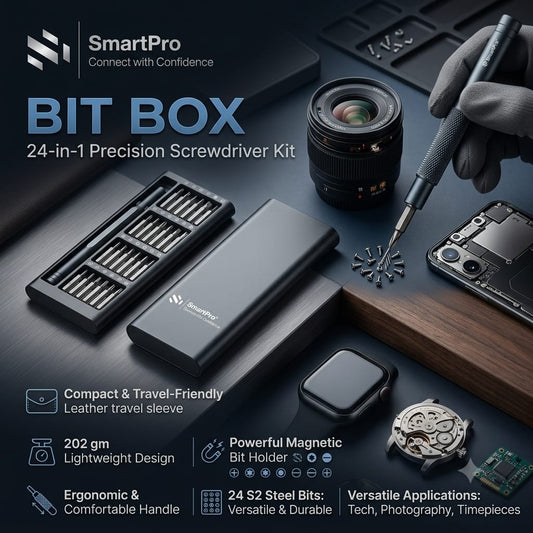 SmartPro 24 in 1 Precision Screwdriver Tool Kit