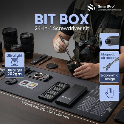 SmartPro 24 in 1 Precision Screwdriver Tool Kit