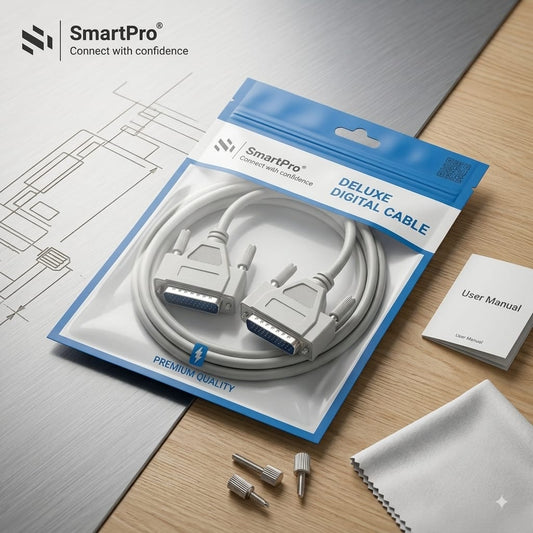 SmartPro 25 Pin Male to Male Cable